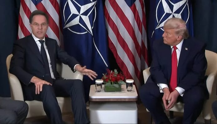 Mark-Rutte-Donald-Trump Trump