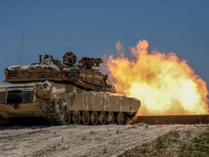 În perioada 29 ianuarie - 4 februarie, tancurile M1A2 SEPv2 Abrams ale Armatei SUA s-au antrenat alături de tancurile românești TR-85M1