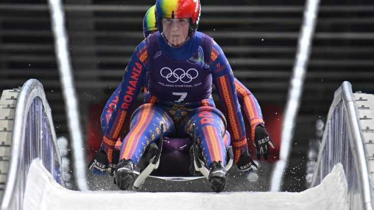 JO de iarnă: România, locul 9 la sanie ştafetă, la fel ca în 2022