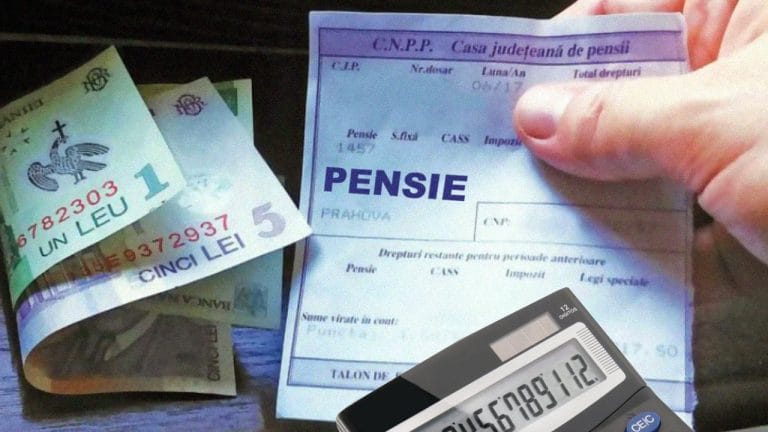 Impozit și CASS la pensii: Cu ce sumă rămân pensionarii în mână