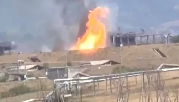8-12 fabrică de muniție de lângă Roma sare în aer. Incendiu masiv