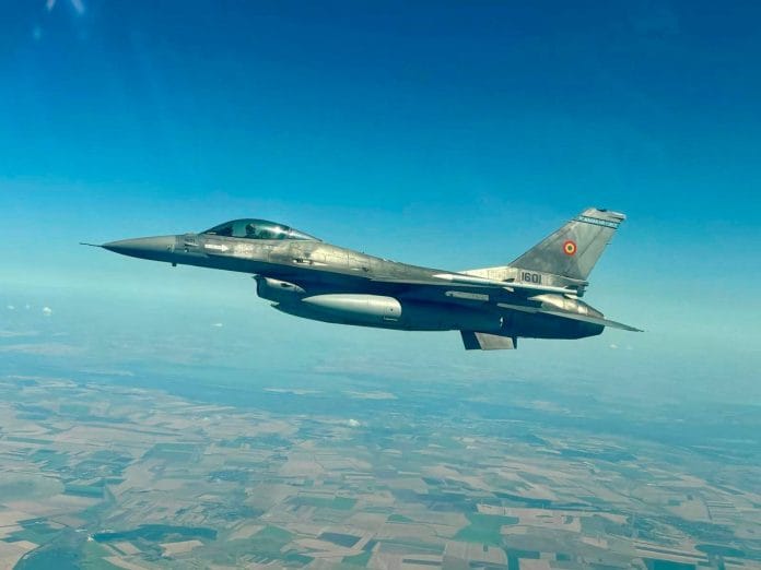 F-16-1 Polonia și-a ridicat avioanele de luptă după atacurile Rusiei